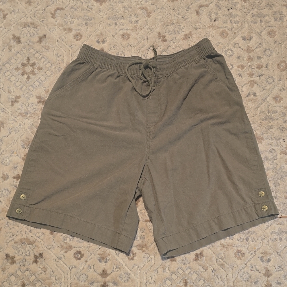 Karen Scott Women's Olive Athletic Shorts